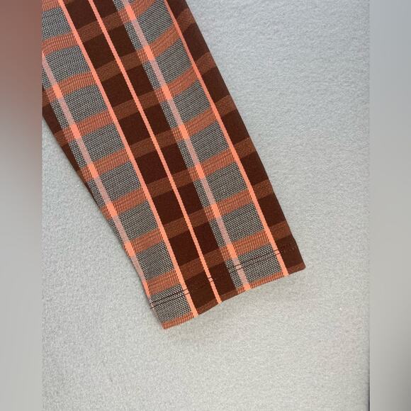 NWT Tanya Taylor Shelby Grid Print Organic Cotton Top Women’s Size Medium - Picture 8 of 16